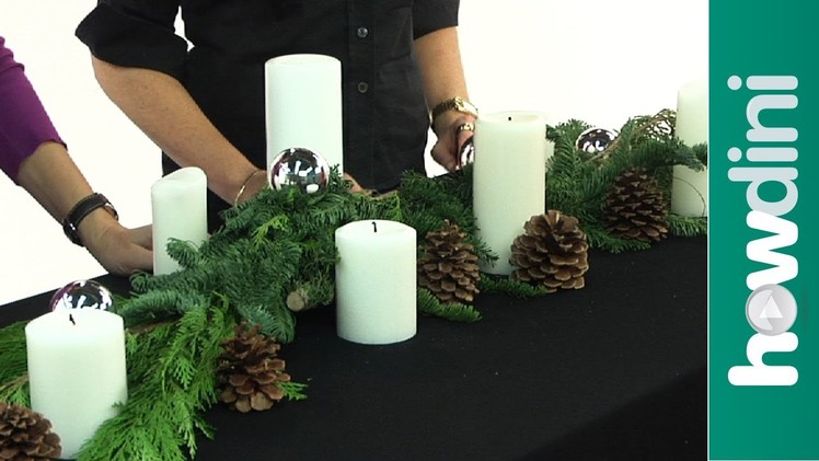 How to make evergreen holiday garlands