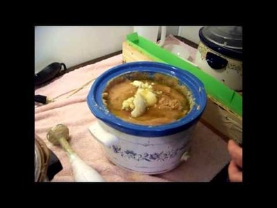 How to Make Homemade Goats Milk Hot Process Lye Soap