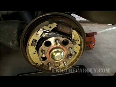 How to Replace Drum Brake Shoes, 2001 Odyssey  - EricTheCarGuy