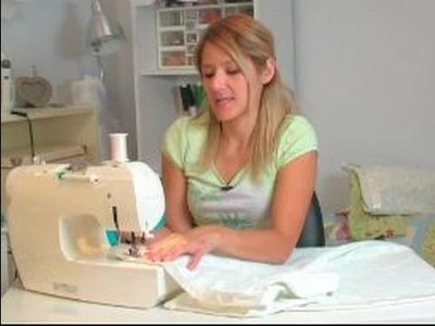 How to Sew a Baby Blanket : How to Sew Baby Blanket Trim