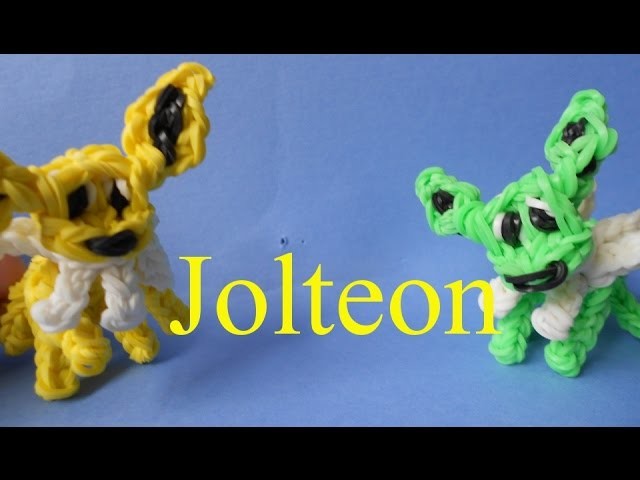 Jolteon Pokemon - Rainbow Loom Charms
