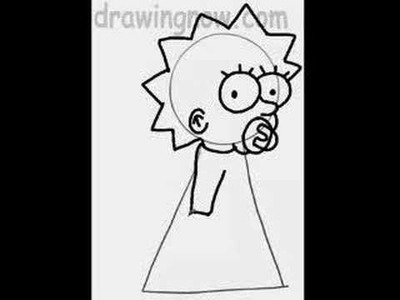 Learn to Draw Maggie from the Simpsons