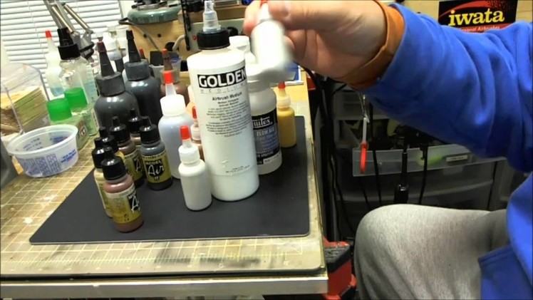 LOW STRESS ACRYLIC PAINT MIXING (Part 1)