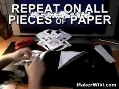 Make A Cool 3D Paper Snowflake
