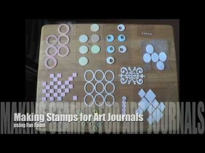 Making Stamps for Art Journals