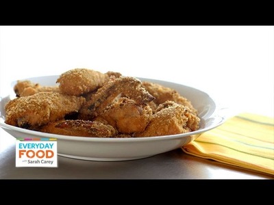 No-Fry Crispy Baked Chicken Recipe - Everyday Food with Sarah Carey