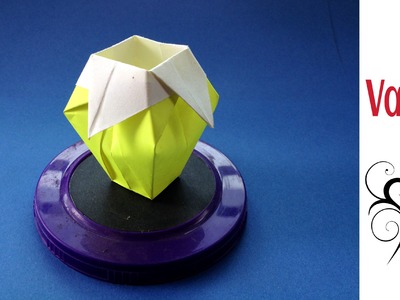 Origami Paper Vase(3D) - Ideal for your home decor - Paper Folds !!