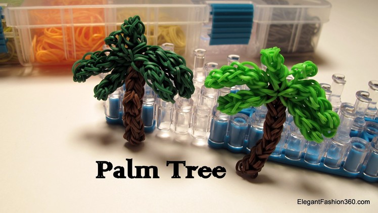 Palm Tree Charm - How to Rainbow Loom design