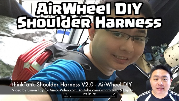 Think Tank Shoulder Harness V2 - AirWheel DIY - Day 12
