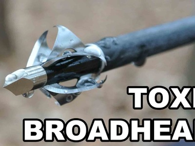 TOXIC Broadhead! Flying Arrow Archery's 6-Bladed Innovation