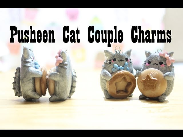 Valentine's Day Tutorial (2 of 3): Pusheen Couple's Charms
