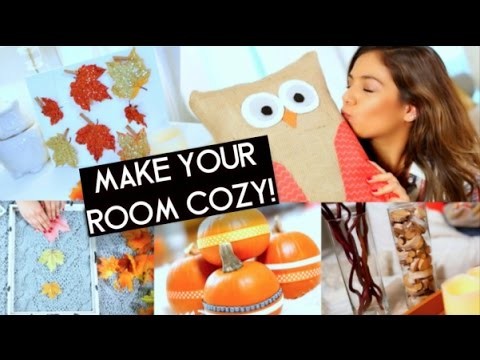 5 Easy Fall Room Decorations! | Bethany Mota