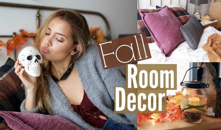 8 Ways To Decorate Your Room For Fall | TessChristine