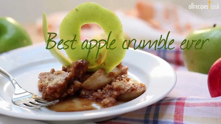 Best apple crumble ever recipe - Allrecipes.co.uk