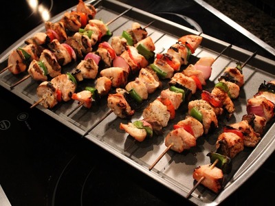Bodybuilding Grilling:  Low-Carb Grilled Chicken Kabobs