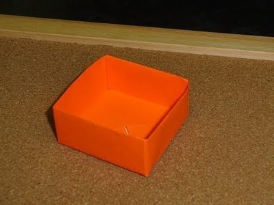 Daily Origami:  075 - Box