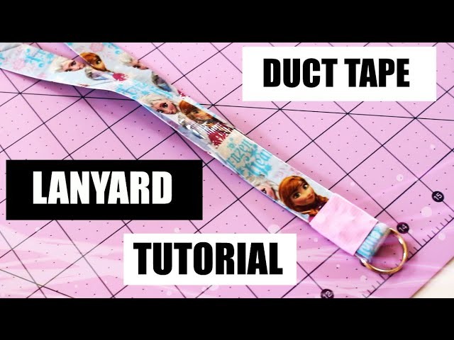 DIY: Duct Tape Lanyard Tutorial!