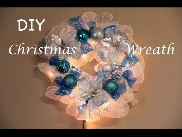 DIY How to make a Christmas Wreath