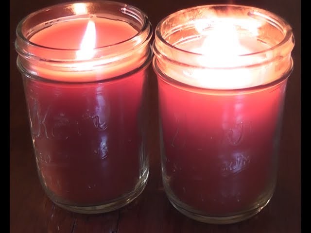 DIY Mason Jar Candles | KaliforniaGirl15