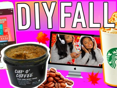 FALL 2015!!! DIY Coffee Scrub + Ways to make it Feel like Fall!