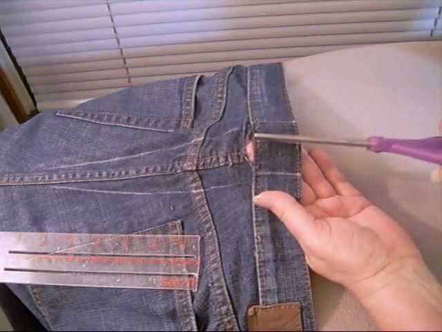 Fitted Jeans Waist-No More Gap in Back!