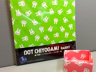 Grimm Hobby Dot Chiyogami Rabbit Origami Paper Unboxing!