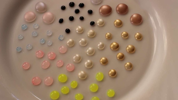How To Create Hot Glue Colorful Decorative Pearls - DIY Crafts Tutorial - Guidecentral