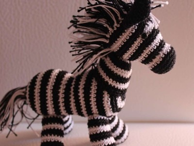 How To Crochet A Cute Toy Zebra - DIY Crafts Tutorial - Guidecentral