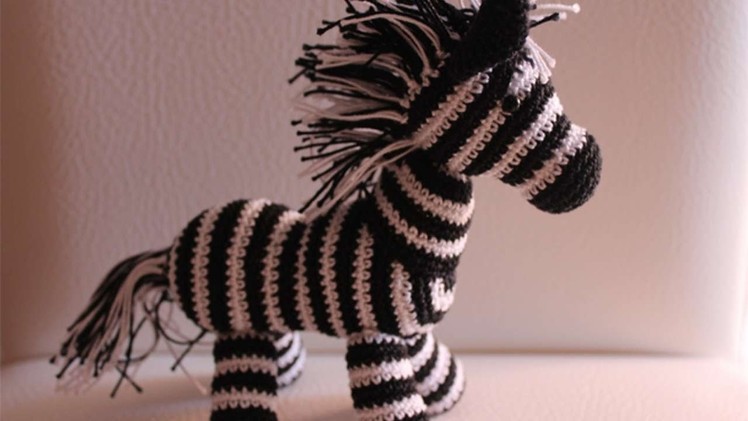 How To Crochet A Cute Toy Zebra - DIY Crafts Tutorial - Guidecentral