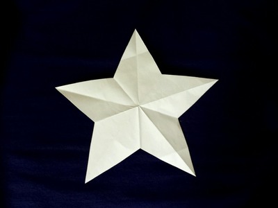 How to cut a Perfect Star in One Snip!