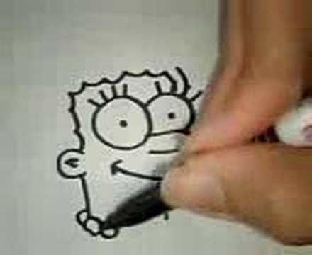 How to drawing Marge Simpson