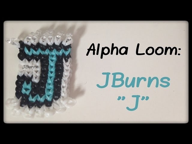 How to Loom: "JBurns J" Pattern (Alpha Loom)