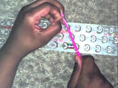 How to make a bow ring(on a loom)