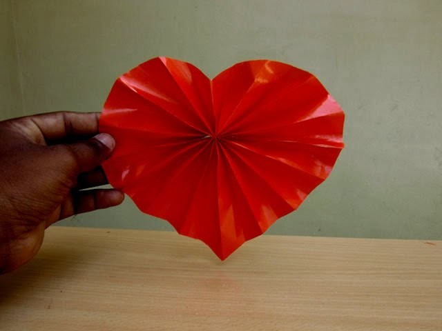How to Make a Paper Heart Decoration (Valentine's Day Spl) - Easy Tutorials