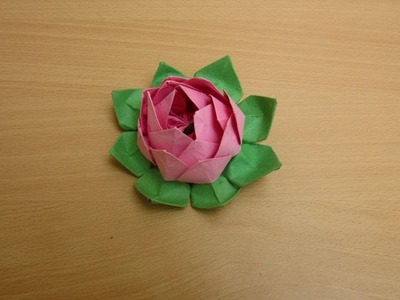 How to make a Paper Lotus - Easy Tutorials