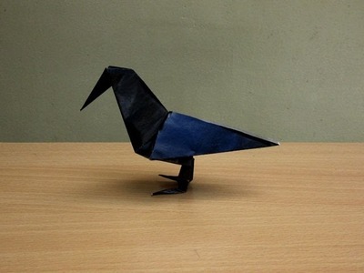How to Make a Paper Raven - Easy Tutorials