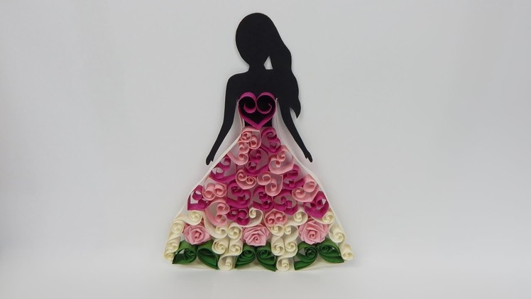 How to make a quilling princess DIY (tutorial + free pattern)
