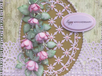 How To Make An Anniversary Card With Handmade Fuchsias - DIY Crafts Tutorial - Guidecentral