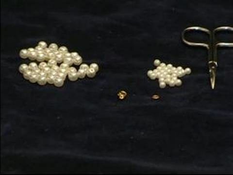 How to Make Beaded Necklaces : Handmade Pearl Necklace Supplies