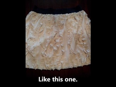 How to make pants out of skirt