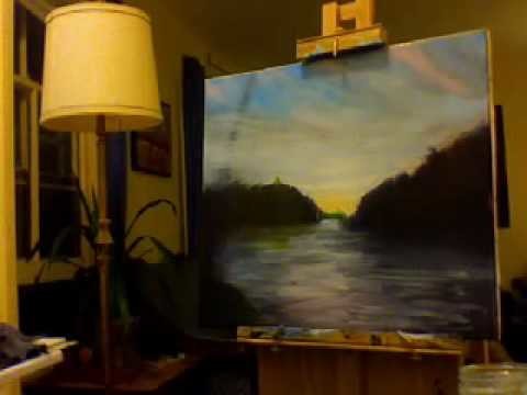 How to paint a Chenango Valley evening