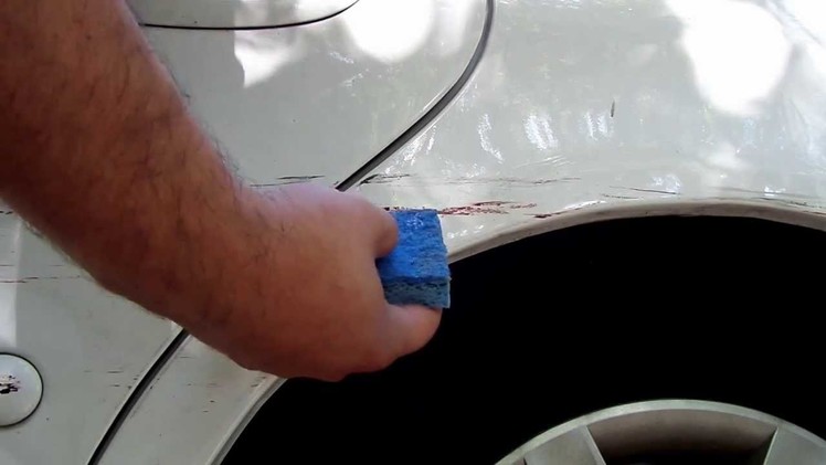 How to remove scuff  marks from your car's paint - Don't Panic!