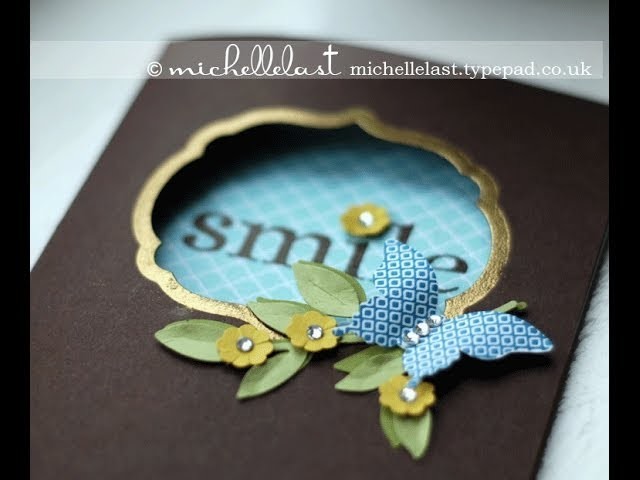 Independent Stampin Up UK Demo Michelle Last Create embossed borders with with framelits