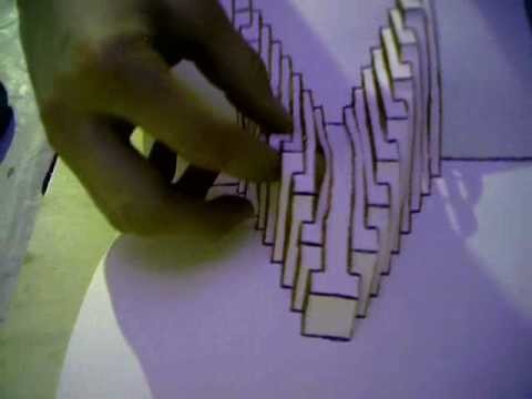 Kirigami Tutorial - Untitled Abstract