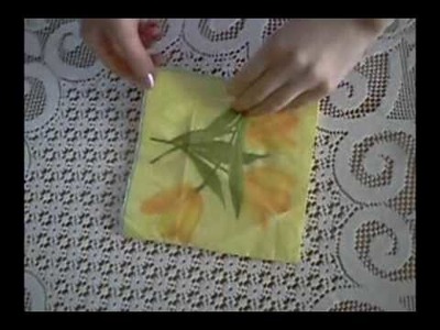 Lesson 1:  Napkin Folding Techniques: How to Fold a Star of KEMOnini in a Napkin