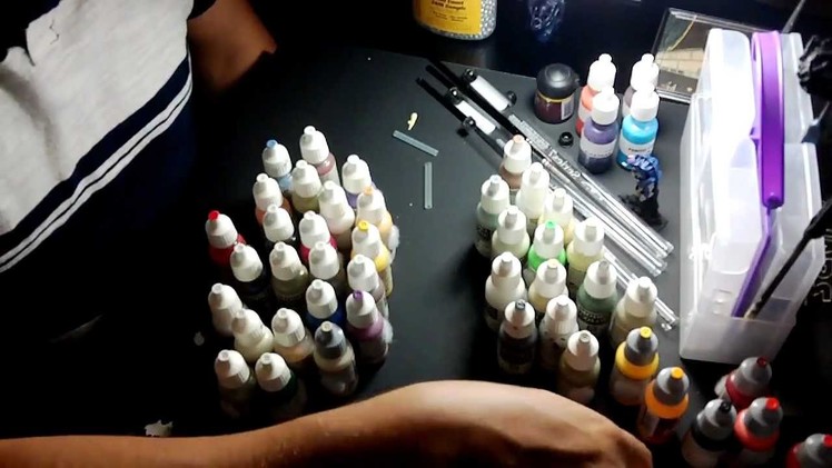 Miniature Paint Shaker and how to revive your paints