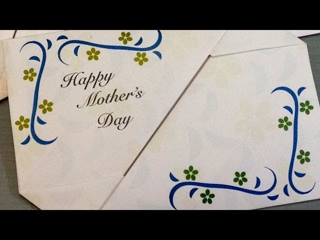 Mother's Day Gift Card Envelopes - Print at Home