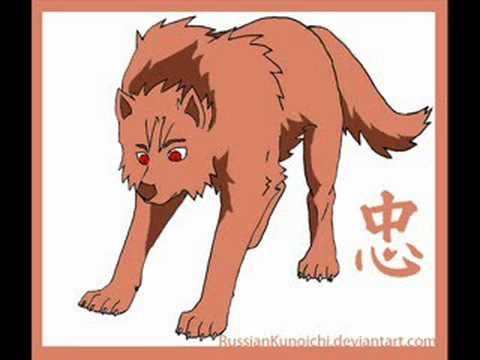 Naruto character's as wolfs! (part #1)