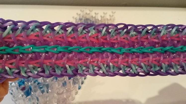NEW! Lacette Bracelet on the Rainbow Loom