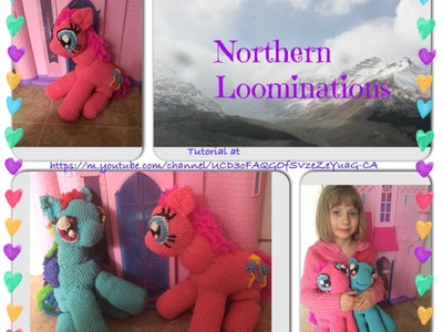 Northern Loominations Pinkie Pie (hook only) loomigurumi Part 6
